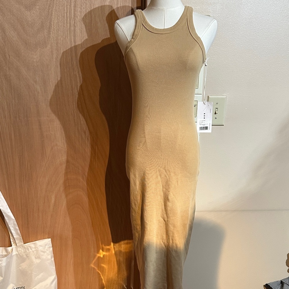 MOTHER Tan Midi Dress